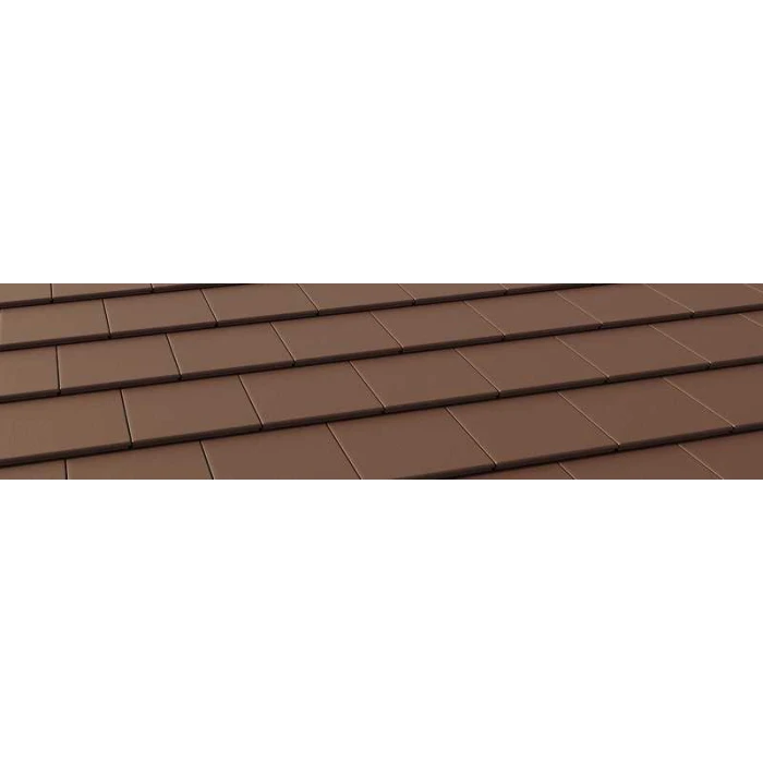 Цементно-песчаная черепица Braas Эво Коричневый