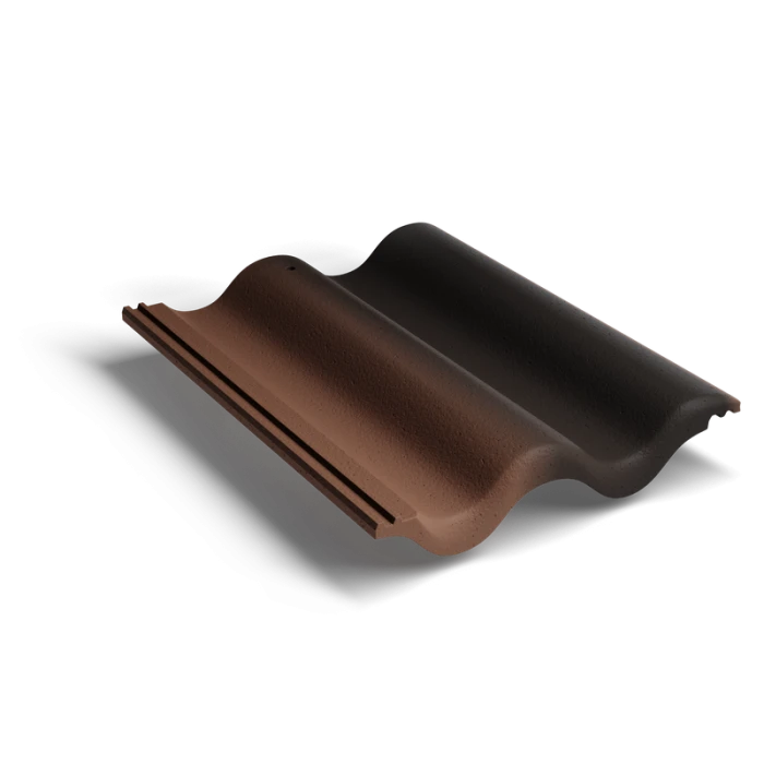 Рядная черепица Antik Коричневый (осенний лист) Kriastak